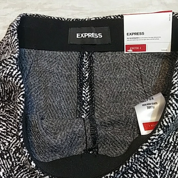 Express Flare High Rise Pants - Picture 3 of 6
